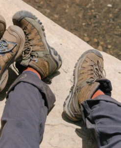 Keen Men's Targhee Vent Mid | Olivia/Bungee Cord -Keen Store MTargheeVentMidLifestylePDPLeft