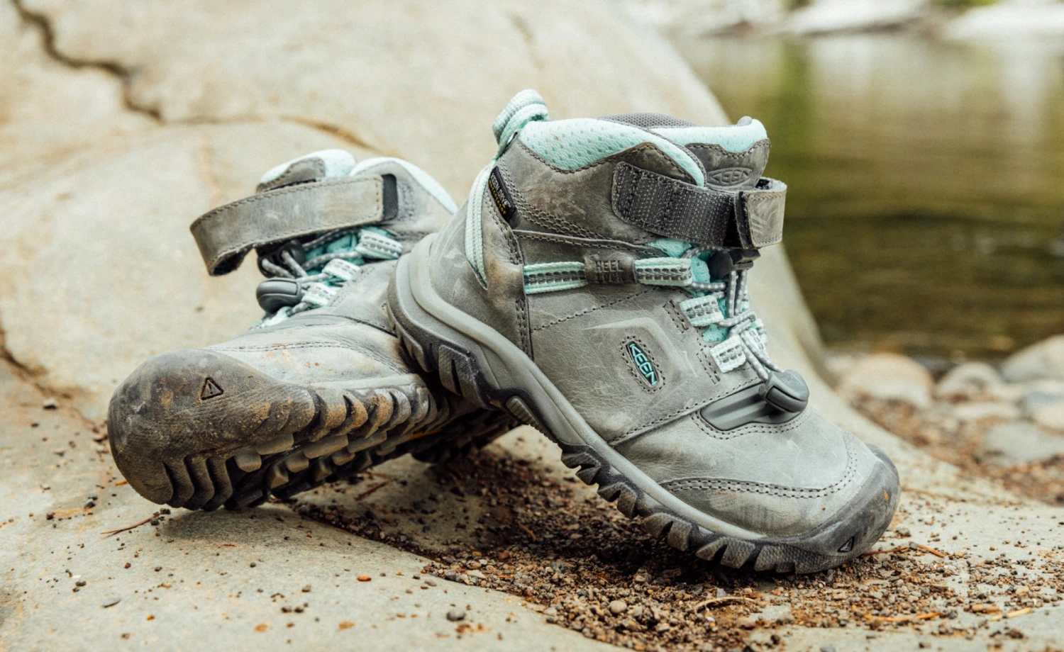 Keen Little Kids' Ridge Flex Waterproof Boot | Dark Olive/Dusky Citron 7 Keen Little Kids' Ridge Flex Waterproof Boot | Dark Olive/Dusky Citron - Image 5