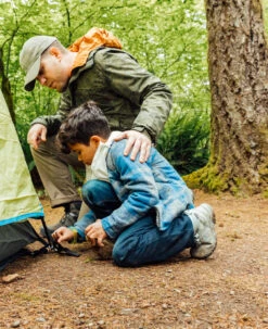 Keen Big Kids' Ridge Flex Waterproof Boot | Grey/Blue Tint 15 Keen Big Kids' Ridge Flex Waterproof Boot | Grey/Blue Tint -Keen Store RidgeFlexPDPLifestyle3Kids 1