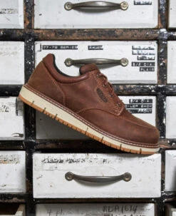 Keen Men's San Jose Oxford (Soft Toe) | Gingerbread/Off White -Keen Store SDD 496 PDP SanJose 1026788 Right Image