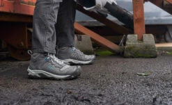 Keen Women's Reno KBF Waterproof Mid (Carbon-Fiber Toe) | Magnet/Ipanema -Keen Store SDD 506 PDP Reno 1027104 Top Image