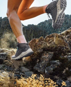 Keen Women's NXIS EVO Waterproof Boot | Black/Blue Glass -Keen Store WNXISEVOMidLifestylePDPSingleLeft