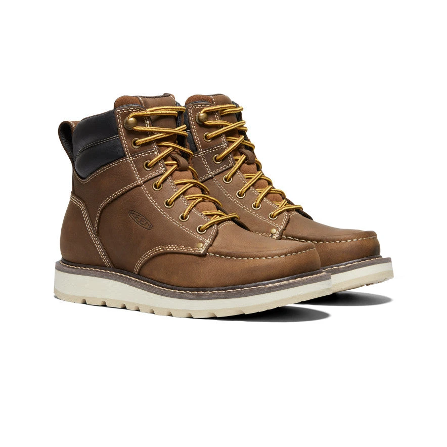 Keen Men's Cincinnati 6" Boot (Soft Toe) | Belgian/Sandshell 4 Keen Men's Cincinnati 6" Boot (Soft Toe) | Belgian/Sandshell - Image 2