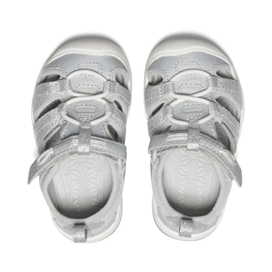 Keen Toddlers' Moxie Sandal | Silver 6 Keen Toddlers' Moxie Sandal | Silver - Image 4