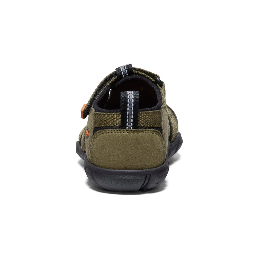 Keen Little Kids' Seacamp II CNX | Dark Olive/Gold Flame 7 Keen Little Kids' Seacamp II CNX | Dark Olive/Gold Flame - Image 5