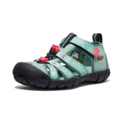 Keen Little Kids' Seacamp II CNX | Granite Green/Cayenne -Keen Store b1ce287f74ce7111435e00a32c7eac575617cfa6
