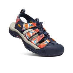 Keen Men's Newport X Outdoor Afro | Groovy Orange/Navy -Keen Store b1e2cf792bfff0e3ef1452d6ac0414715e685b39