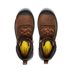 Keen Men's Camden 6" Waterproof Boot (Carbon-Fiber Toe) | Leather Brown/Black -Keen Store b64a6ec325b680752f217d83f17bb5fd9802349c