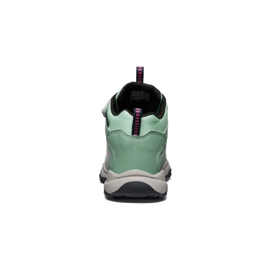 Keen Little Kids' Wanduro Waterproof Boot | Granite Green/Ibis Rose 7 Keen Little Kids' Wanduro Waterproof Boot | Granite Green/Ibis Rose - Image 5