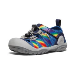 Keen Little Kids' Knotch Creek | Bright Cobalt/Rainbow Tie Dye -Keen Store be403585b12165582ae9085c68defbab0ff719bd