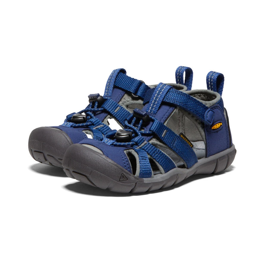 Keen Little Kids' Seacamp II CNX | Blue Depths/Gargoyle 4 Keen Little Kids' Seacamp II CNX | Blue Depths/Gargoyle - Image 2