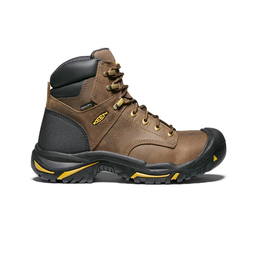 Keen Men's Mt Vernon 6" Waterproof Boot (Steel Toe) | Cascade Brown 3 Keen Men's Mt Vernon 6" Waterproof Boot (Steel Toe) | Cascade Brown