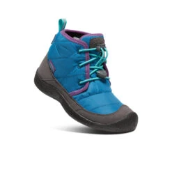 Keen Big Kids' Howser II Waterproof Chukka | Mykonos Blue/Atlantis -Keen Store c5810baa289926dd3e1b7dfea6e1080d0b814b86