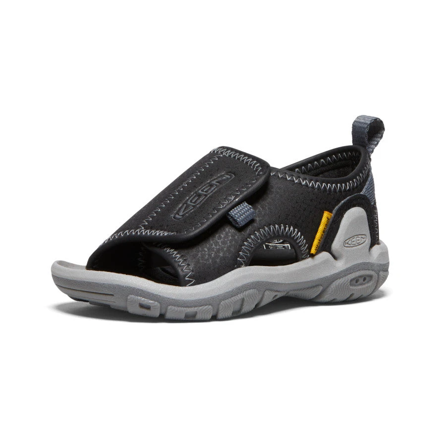 Keen Toddlers' Knotch River Open-Toe | Black/Steel Grey 5 Keen Toddlers' Knotch River Open-Toe | Black/Steel Grey - Image 3