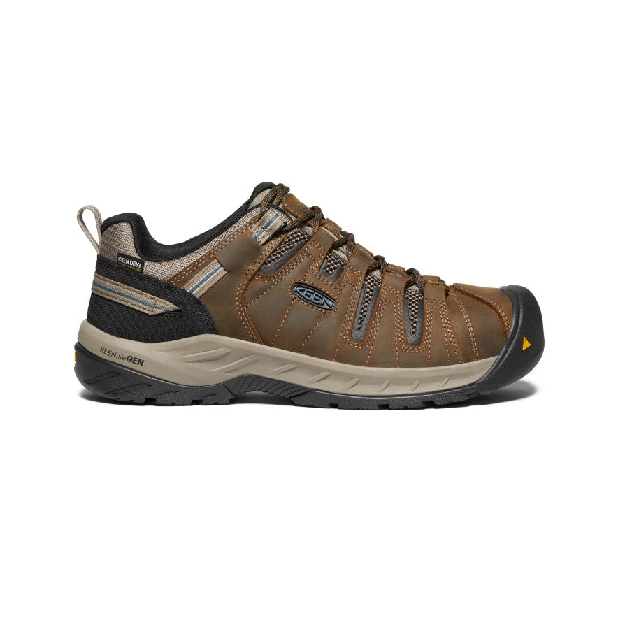 Keen Men's Flint II Waterproof (Steel Toe) | Cascade Brown/Orion Blue 3 Keen Men's Flint II Waterproof (Steel Toe) | Cascade Brown/Orion Blue