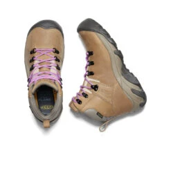 Keen Women's Pyrenees Waterproof Hiking Boot | Safari/English Lavender -Keen Store d2c01ab5f0b73e77c3a564658b875452b84b4a0d