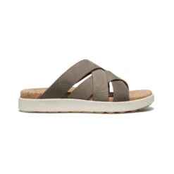 Keen Women's Elle Mixed Slide | Brindle/Birch