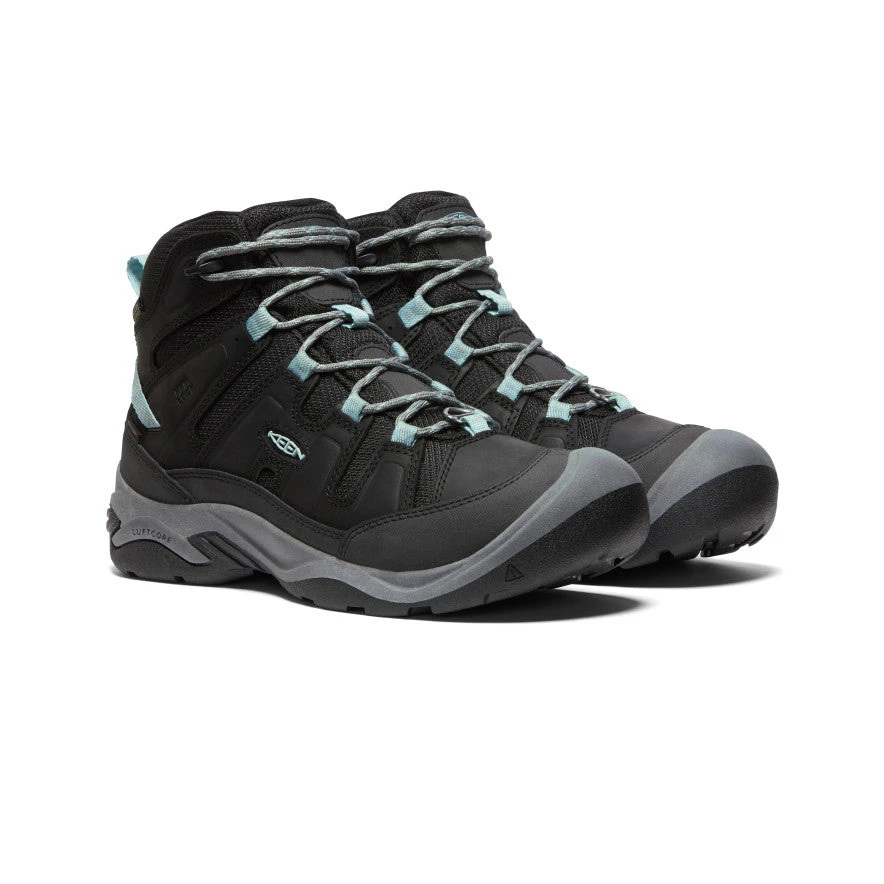 Keen Women's Circadia Polar Waterproof Boot | Black/Cloud Blue 4 Keen Women's Circadia Polar Waterproof Boot | Black/Cloud Blue - Image 2