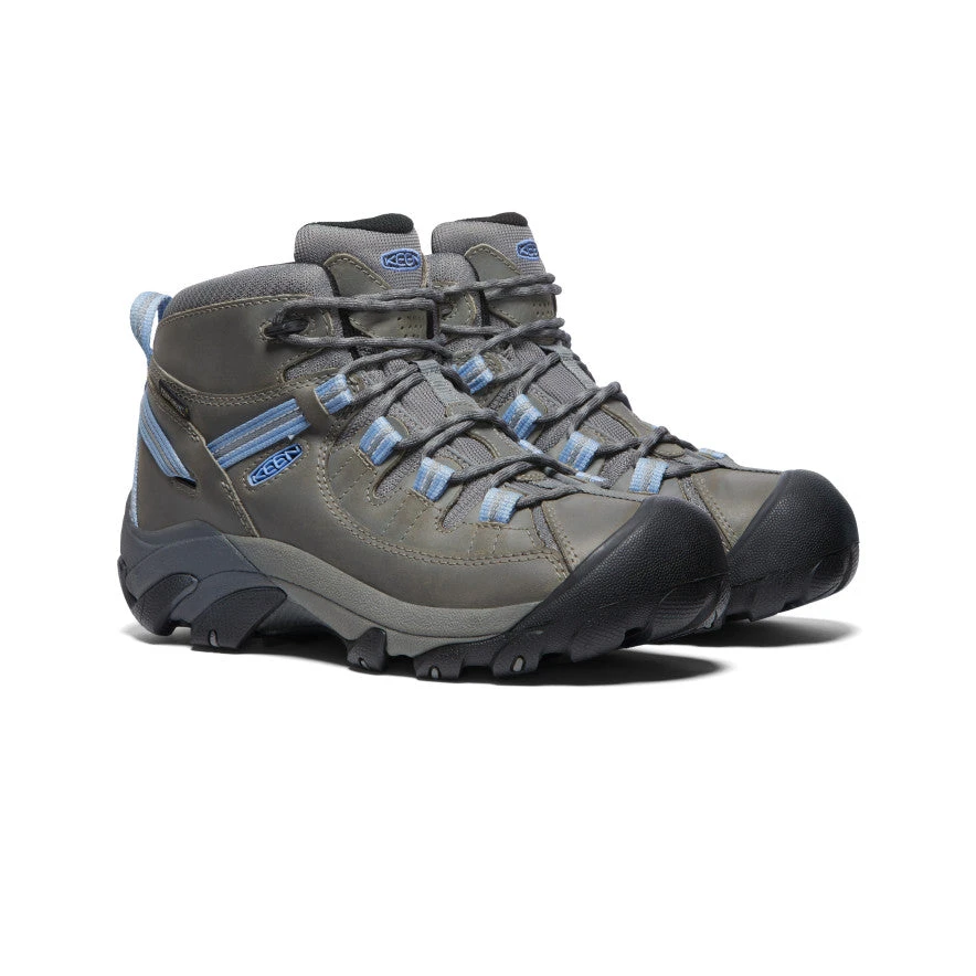 Keen Women's Targhee II Waterproof Mid | Steel Grey/Hydrangea 4 Keen Women's Targhee II Waterproof Mid | Steel Grey/Hydrangea - Image 2