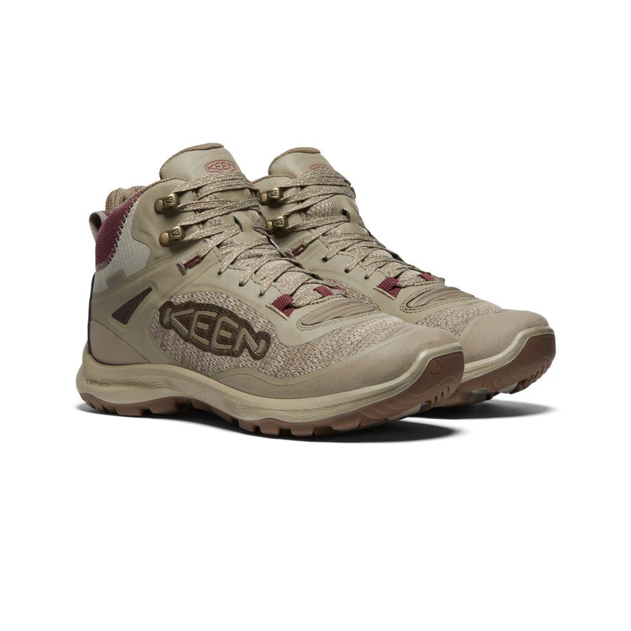 Keen Women's Terradora Flex Waterproof Boot | Plaza Taupe/Windsor Wine 4 Keen Women's Terradora Flex Waterproof Boot | Plaza Taupe/Windsor Wine - Image 2