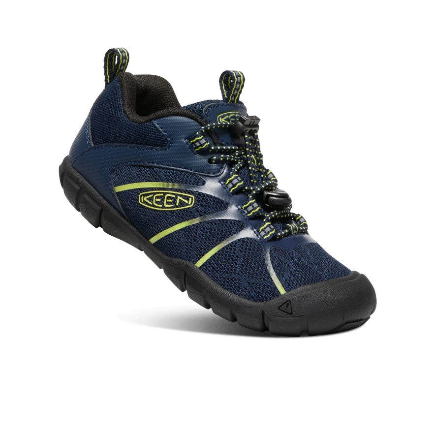 Keen Little Kids' Chandler 2 CNX Sneaker | Black Iris/Evening Primrose 5 Keen Little Kids' Chandler 2 CNX Sneaker | Black Iris/Evening Primrose - Image 3