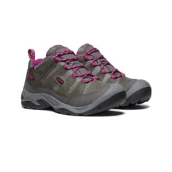 Keen Women's Circadia Waterproof Shoe | Steel Grey/Boysenberry -Keen Store e681efadbe4f7ce7bff97373b49d218a9ef7b711