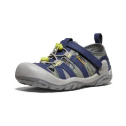 Keen Big Kids' Knotch Creek | Steel Grey/Blue Depths -Keen Store e704048658541945171520737a74e32f435b42e6