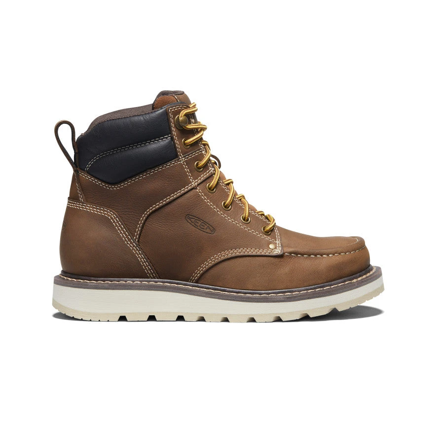 Keen Men's Cincinnati 6" Boot (Soft Toe) | Belgian/Sandshell 3 Keen Men's Cincinnati 6" Boot (Soft Toe) | Belgian/Sandshell