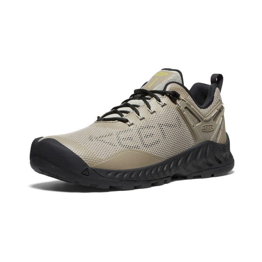 Keen Men's NXIS EVO Waterproof Shoe | Plaza Taupe/Citronelle 5 Keen Men's NXIS EVO Waterproof Shoe | Plaza Taupe/Citronelle - Image 3