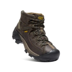 Keen Men's Targhee II Mid Waterproof Hiking Boots | Canteen/Dark Olive -Keen Store eb2565fa8ab130127ec4ea50cf83d8450802941f