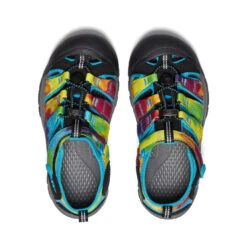 Keen Big Kids' Newport H2 | Rainbow Tie Dye -Keen Store f8074ac1af776b79b03c5436b5a4280ee176c3fb