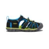 Keen Little Kids' Seacamp II CNX | Black/Brilliant Blue -Keen Store f994c30449652776648891c9965456495b63fae1