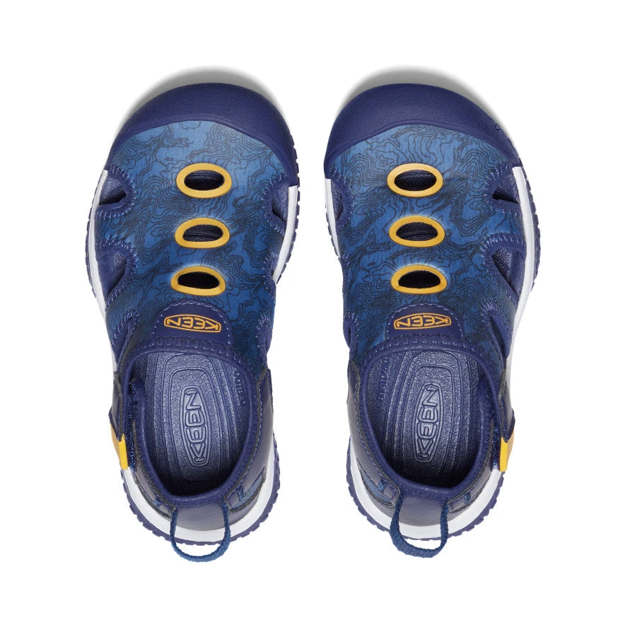 Keen Little Kids' Stingray Sandal | Bright Cobalt/Blue Depths 6 Keen Little Kids' Stingray Sandal | Bright Cobalt/Blue Depths - Image 4